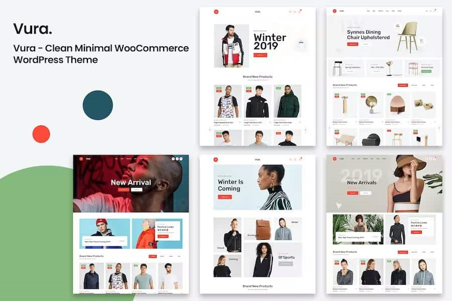 VURA – CLEAN MINIMAL WOOCOMMERCE WORDPRESS THEME